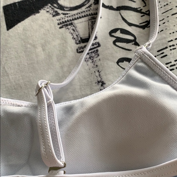 blue and white full bikini - Picture 5 of 9